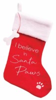 Millie's Paws Limited Edition I Believe In Santa Paws Christmas Stocking With Toys and Treats